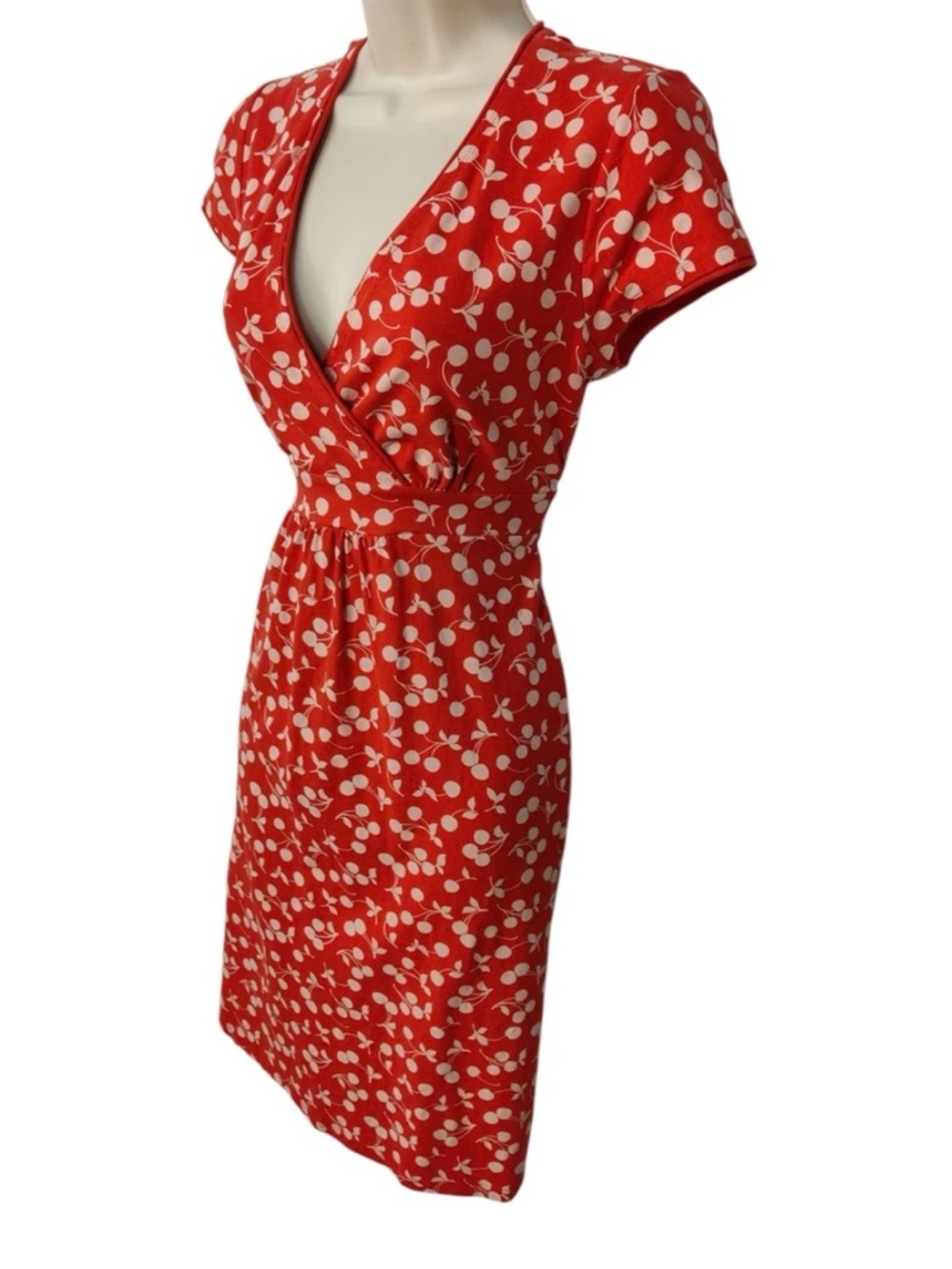 Boden Red Polka Dot Dress